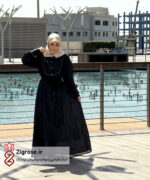 مانتو پرنسسی کتان شاین / 09197291697