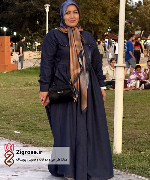 مانتو جین کاغذی نارنج / 09197291697
